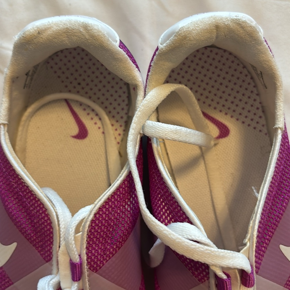 Nike Hyperfuse Lunar Womens Lightweight Mesh Golf Shoes Purple 483325-500 Sz 6.5 - Picture 2 of 4